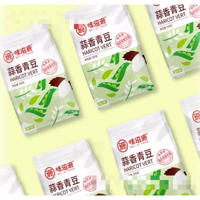 味滋源蒜香青豆青豆豌豆香辣味坚果干炒货零食招商