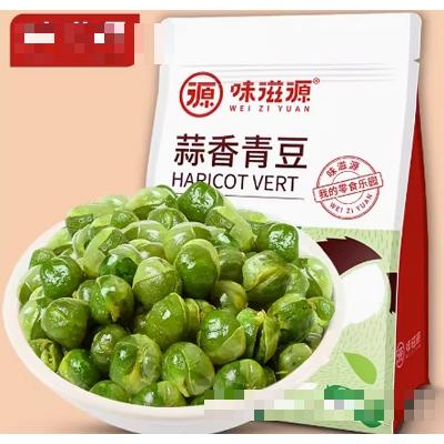 味滋源蒜香青豆青豆豌豆香辣味坚果干炒货零食