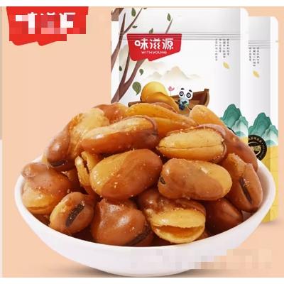 味滋源兰花豆258g蚕豆牛肉味零食小吃休闲食品大包装吃货胡豆