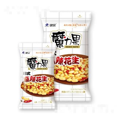 魔力果麻辣花生干果炒货休闲食品招商代理