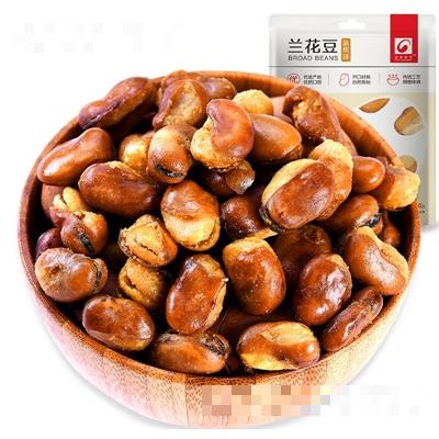 正光兰花豆140g休闲零食坚果炒货牛肉味代理