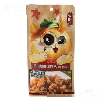 星期八怪味豆休闲炒货零食