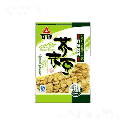 百联芥末豆炒货零食休闲食品