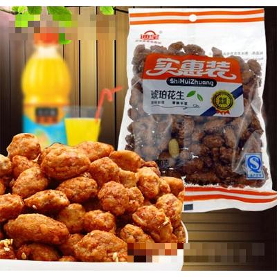 迪宝实惠装琥珀花生休闲炒货零食