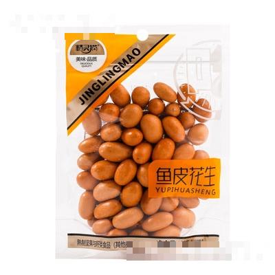 精灵猫128g鱼皮花生