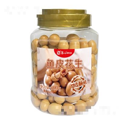 真心鱼皮花生（罐装）干果坚果零食