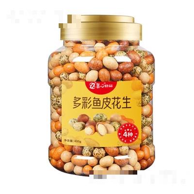 真心多彩鱼皮花生（罐装）干果坚果零食