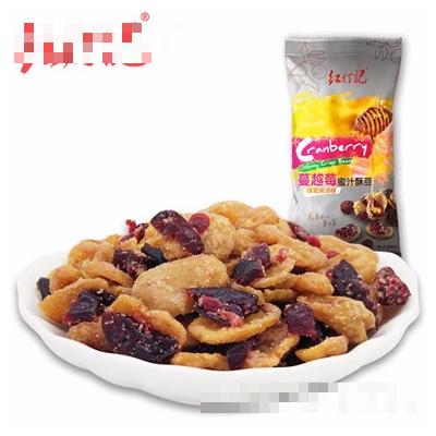 红灯记蔓越莓蜜汁酥豆蜂蜜黄油味散装