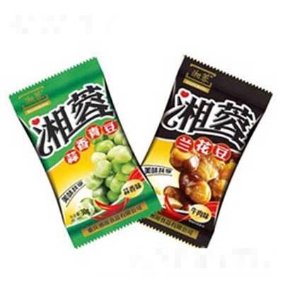 湘蓉蒜香青豆+牛肉味兰花豆30g组合装