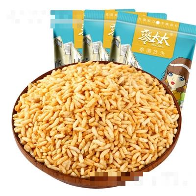 零太太年货休闲零食泰国炒米