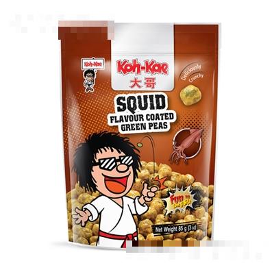 大哥鱿鱼味香脆豌豆85克