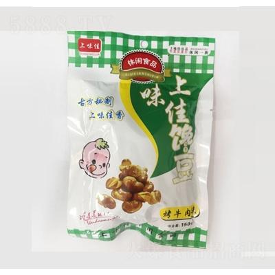 上味佳烤牛肉味馋豆150g袋