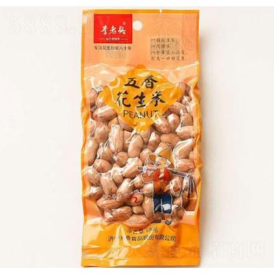 李老头五香花生米长袋装180g