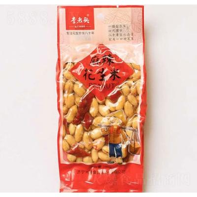 李老头麻辣花生米长袋装180g