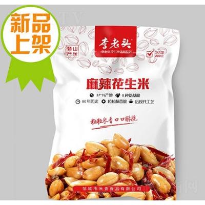 李老头麻辣花生米袋装200g