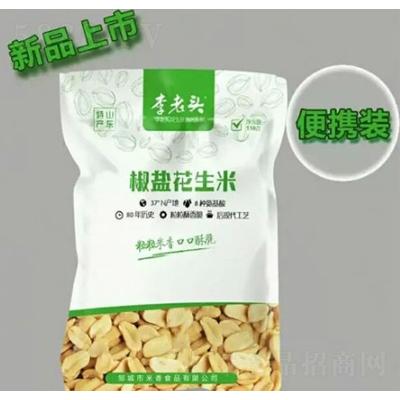 李老头椒盐花生米袋装100g