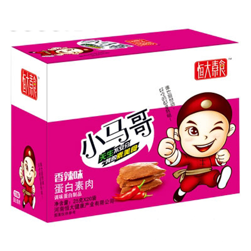 恒大素食小马哥香辣味蛋白素肉25gx20袋.jpg