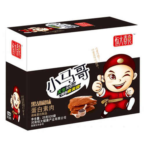 恒大素食小马哥黑胡椒味蛋白素肉25gx20袋.jpg