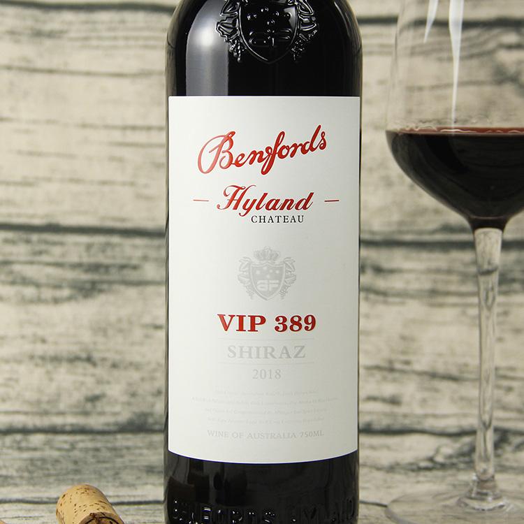奔富海兰VIP389干红葡萄酒 澳大利亚进口红酒14度750ml2.jpg