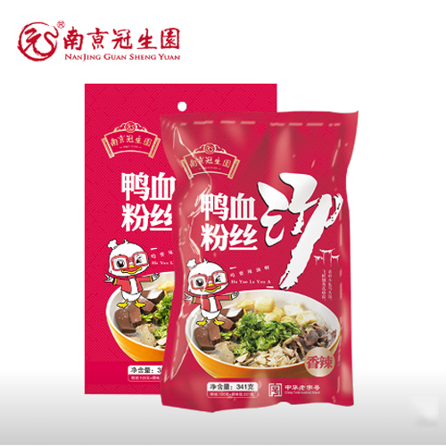南京冠生园鸭血粉丝汤鸭心鸭肝鸭肠鸭胗自热方便速食.png