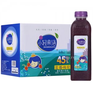 小轻果语蓝莓+枸杞复合果汁