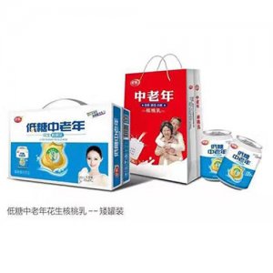 马蹄罐低糖中老年花生核桃乳