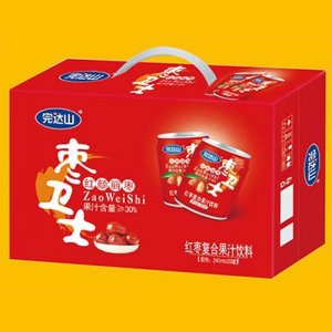 完达山枣卫士红枣复合果汁饮料240mlx20罐