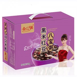 金丝猴黑米红豆八宝粥箱