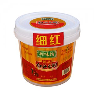 郫味坊郫县红油豆瓣桶装6千克