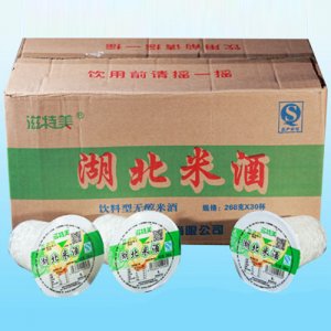 滋特美湖北米酒268gX30