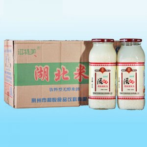 滋特美瓶装米酒880g箱装