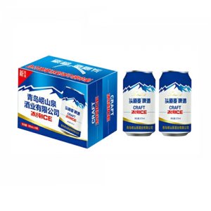 头道麦冰纯啤酒325ml(1×12罐带提把)