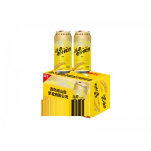头道麦啤酒黄罐500ml1x8听