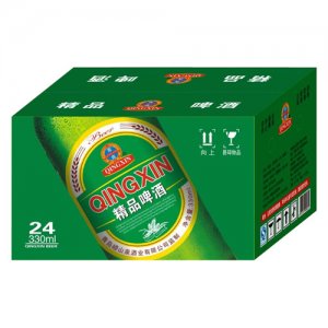 崂山泉330ml精品啤酒