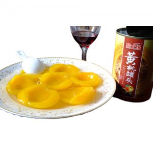 梨之缘425克黄桃罐头