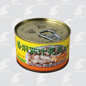 茄汁花生罐头