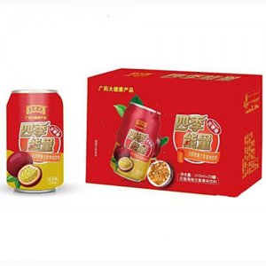 王老吉四季能量百香果维生素果味饮料310mlx20