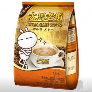大马老街3合1原味即溶白咖啡饮料(固体饮料)