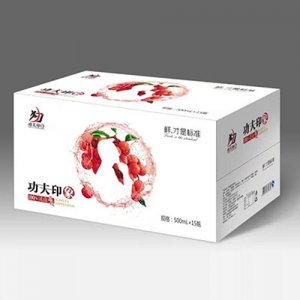 功夫印象灵山荔枝饮料500ml15瓶