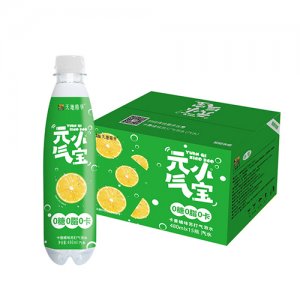 天地精华元气小宝苏打气泡水卡曼橘味