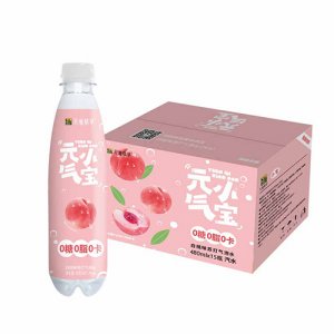 天地精华元气小宝气苏打气泡水白桃味