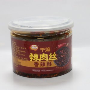 薪然辣肉丝400克