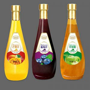 豫果源芒果汁蓝莓汁苹果醋1.5L瓶装