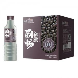 上首原磨黑豆粗粮饮料1Lx6瓶