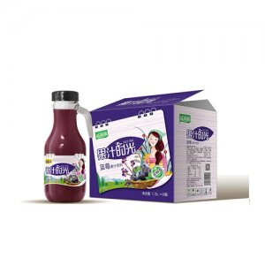 溢和源手柄蓝莓汁饮料1.5L