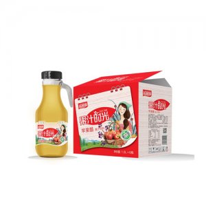 溢和源手柄苹果醋饮料1.5L