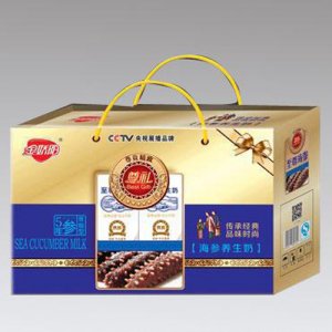 金娇阳海参饮品手提礼盒