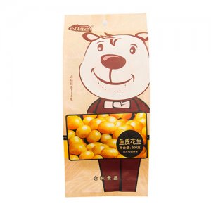 心味果园鱼皮花生200g