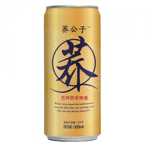 荞公子苦荞原浆啤酒500ml