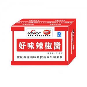 红日子好味辣椒酱箱装
